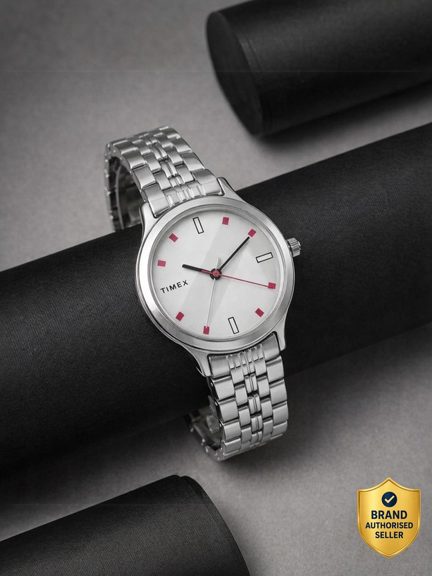 TIMEX TWTL10104 Silver Dial Analog Watch  - For Women