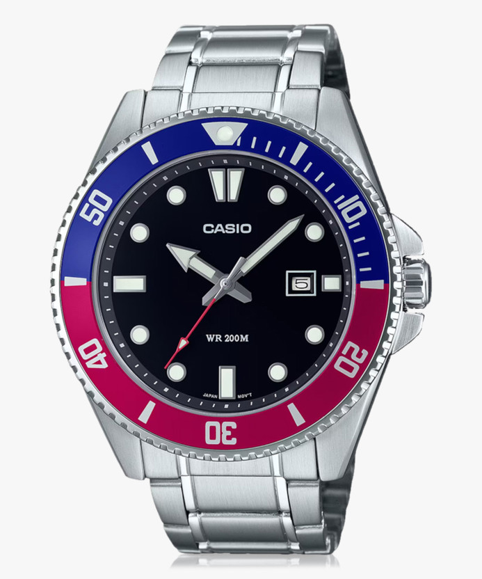 CASIO MDV-107D-1A3VDF Enticer Men Analog Watch  - For Men