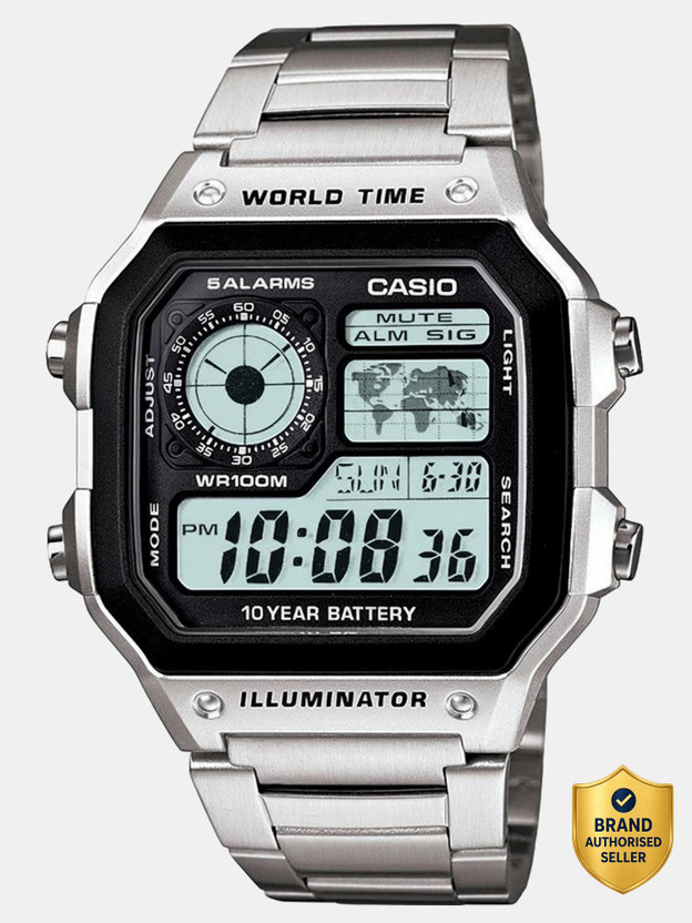 CASIO AE-1200WHD-1AVDF Youth ( AE-1200WHD-1AVDF ) Digital Watch  - For Men