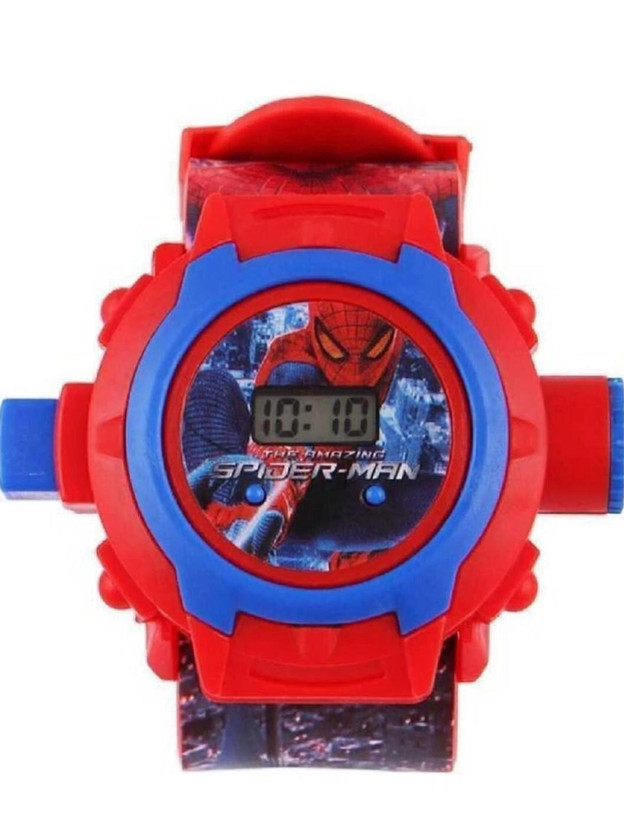 Zienz Digital 24 Spiderman Wonderful Projector Kids, Diwali Gift, Kids Love Watches Digital Watch  - For Boys & Girls