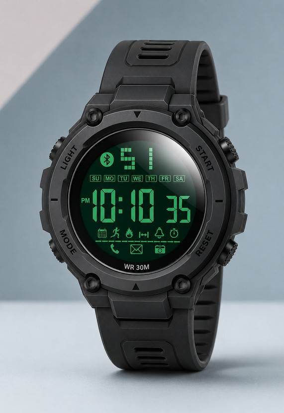 HALA HL-1145 Multi Function Working Premium Quality LED Luminous Light For Mens & Boys Digital Watch  - For Men