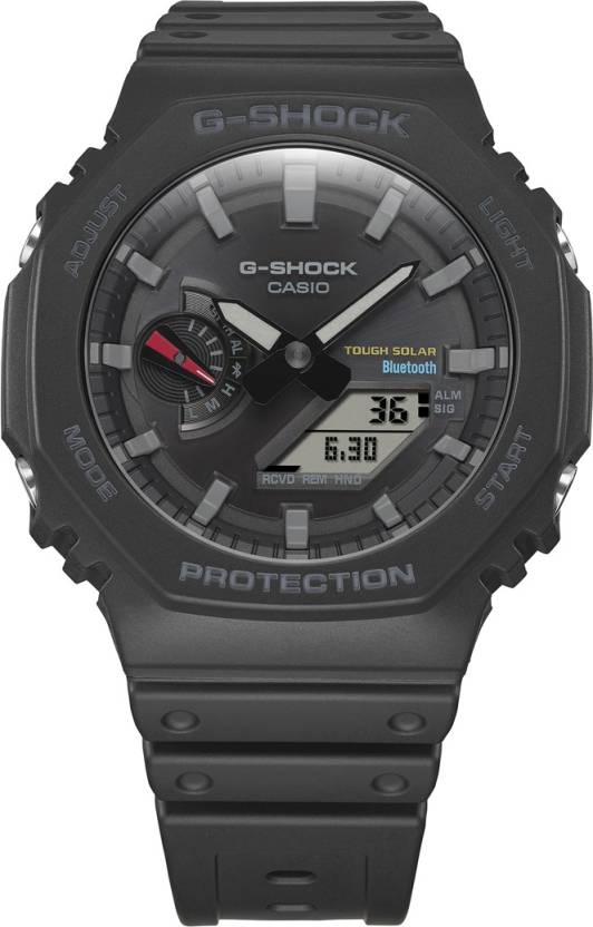 CASIO G-Shock Bluetooth Connect Carbon Core Guard Analog-Digital Watch – For Men G1241 (GA-B2100-1ADR)