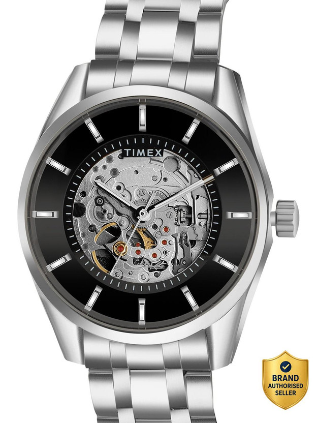 TIMEX TIMEX Automatic Black Dial Analog Watch  - For Men - Flipkart Deal