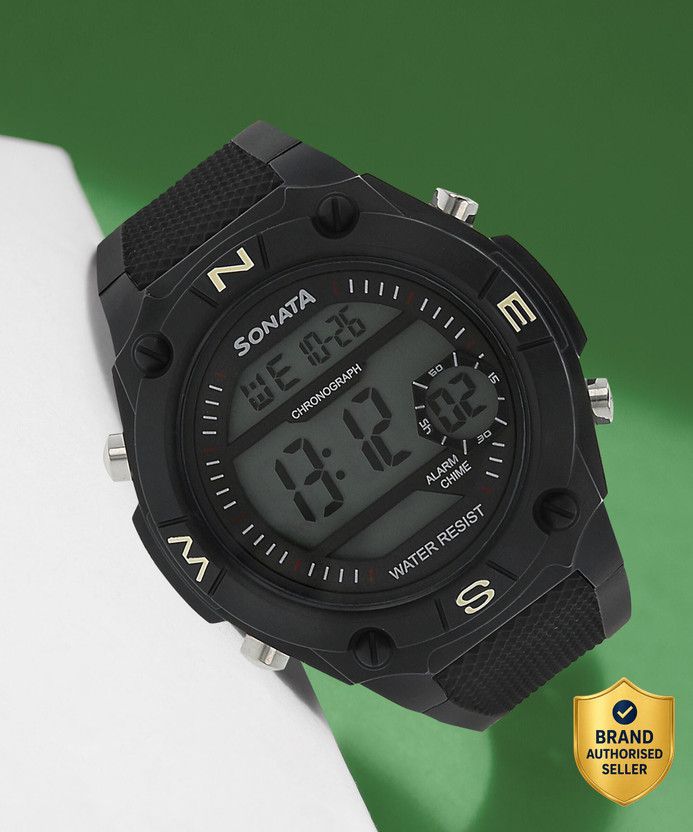 SONATA SONATA By Sonata Digital Watch  - For Men - Flipkart Deal