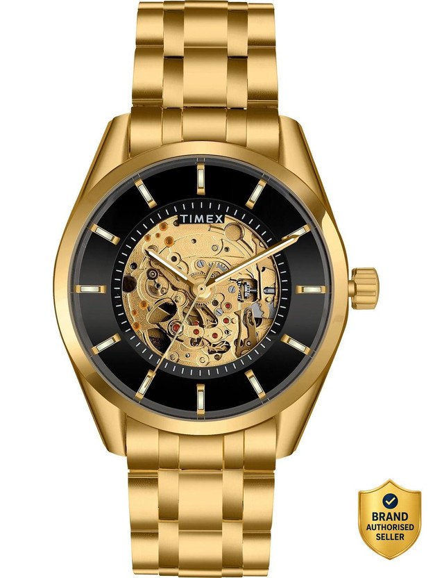 TIMEX TIMEX Automatic Black Dial Analog Watch  - For Men - Flipkart Deal
