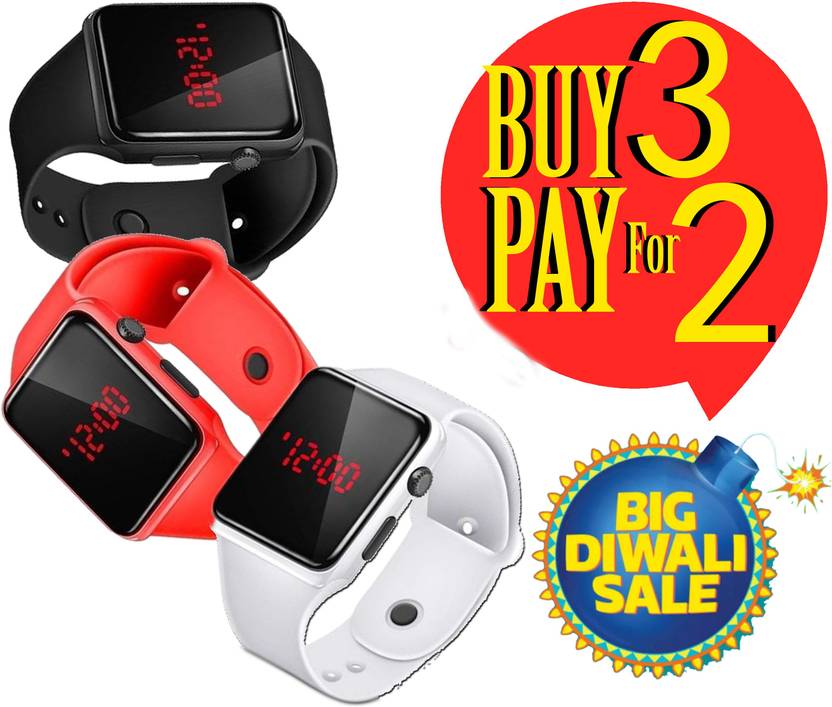 Ziggy latest trending digital LED smart band watch for Boys, Girls, Men