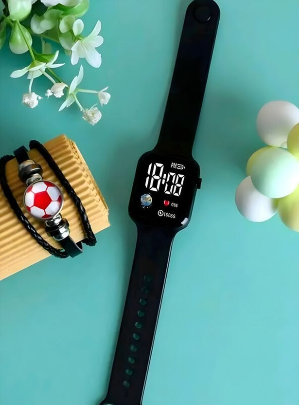 Timofy Fashion Digital Watch LED Time Display Digital Watch For Kids Digital Watch  - For Girls