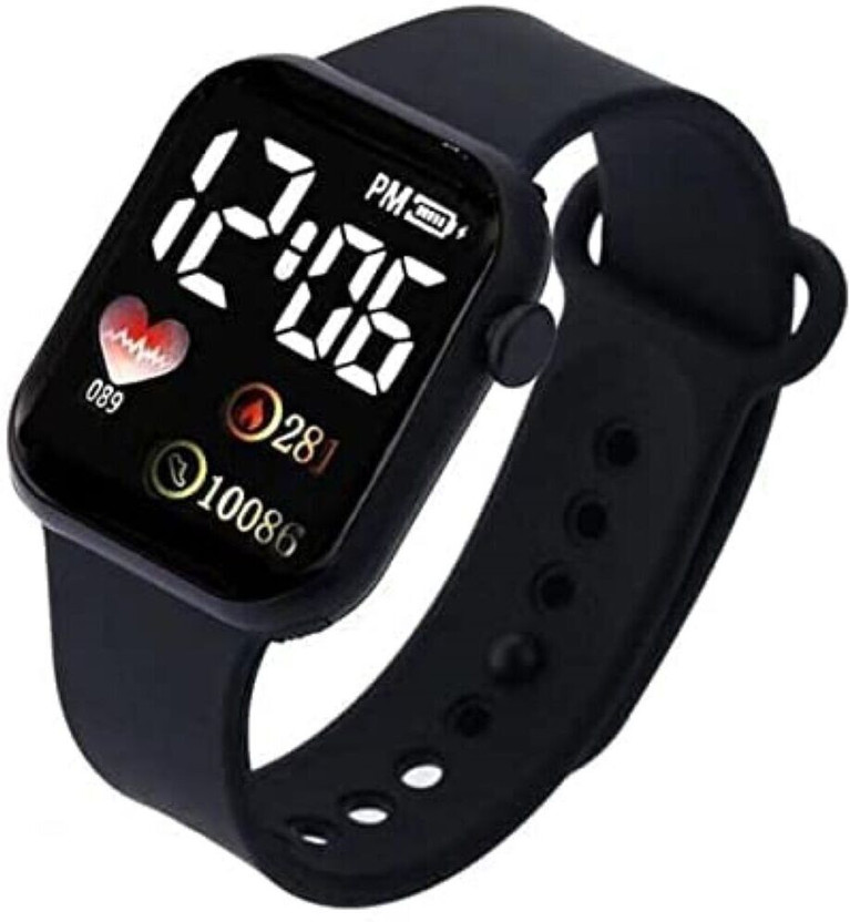 Fash Digital Earth Ultra Look Multi Logo Waterproof Kids Watch for Boys & Girls na Digital Watch  - For Boys & Girls