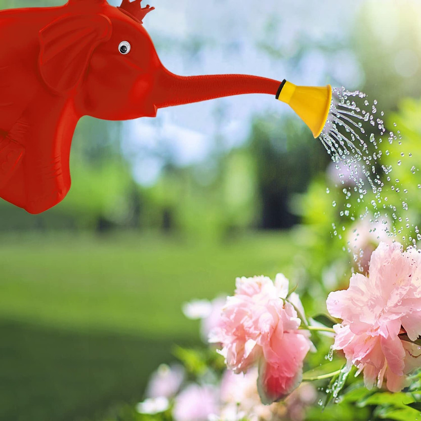 Klassic Klassic Plant Sprayer for Indoor, Outdoor Use | Durable Elephant Shape for Plants 1.8 L Water Cane(Red, Pack of 1) - Flipkart Deal