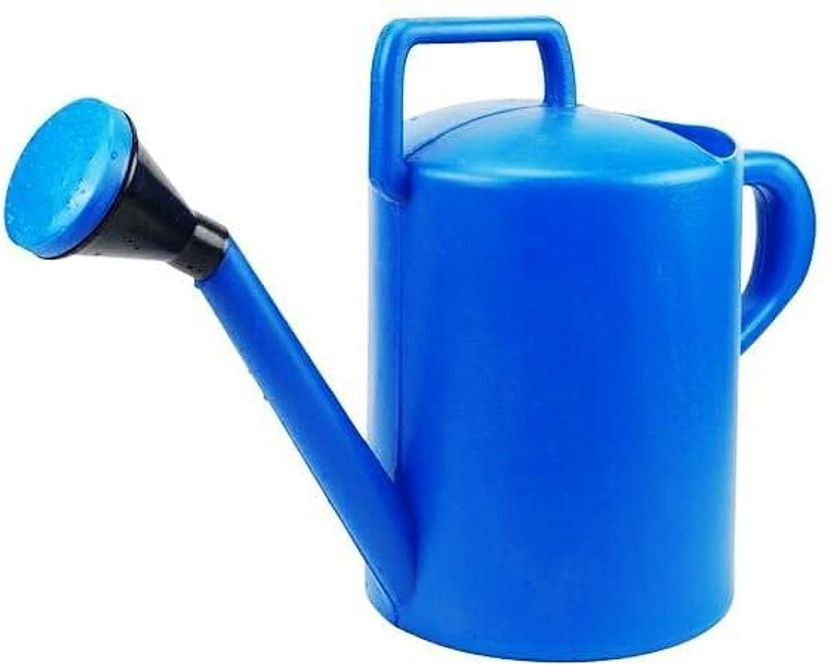 JLN Watering Can 5L - Plastic Water Can with Sprayer for Plants/Garden 5 L Water Cane(Multicolor, Pack of 1)