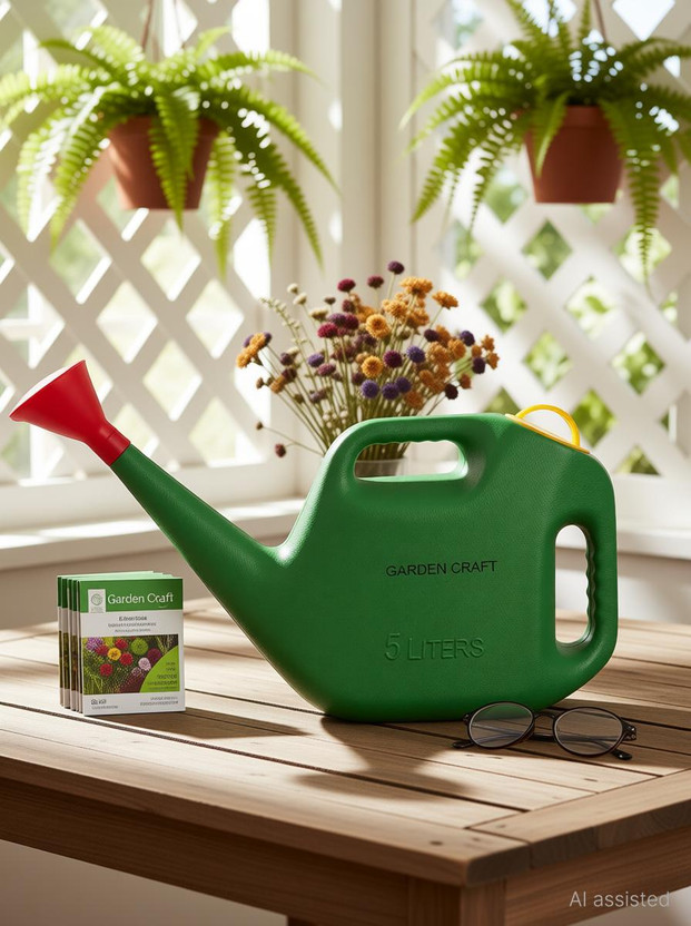 Garden Craft 5 L Water Cane(Multicolor, Pack of 1)