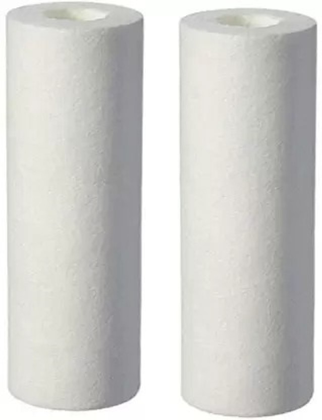 SRI KEERTHI PRIYA SPARES RO Water Purifier Thick Outer Candle/Spun (10 inch) Solid Filter Cartridge Solid Filter Cartridge(0.5, Pack of 2)