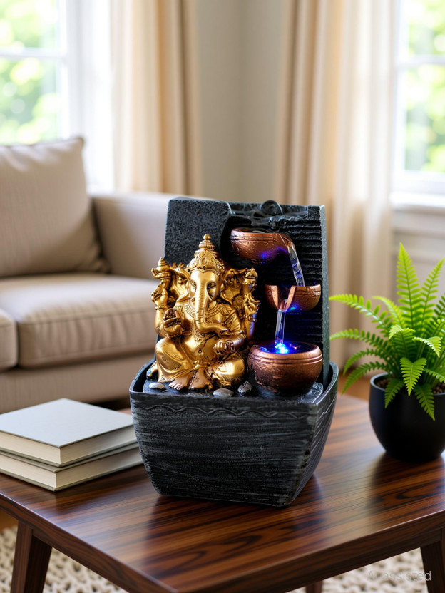 VIVARS CRAFT 17.78 cm X 11.43 cm X 12.7 cm Water Fountain