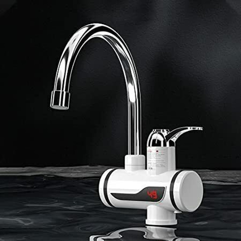 lustrous lustrous 1L Instant Water Geyser Heater Electric Tap Warm Water Kitchen Heating Fast 8 1 L Instant Water Geyser(White) - Flipkart Deal