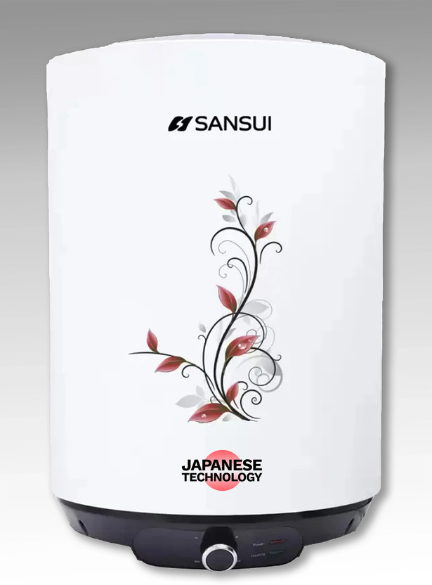 Sansui AquaHot 25 L Storage Water Geyser | High Grade SS Tank(White)