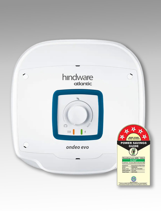 Hindware Smart Appliances Ondeo Evo 25L Water Geyser 25 L Storage Water Geyser(White, Ivory)