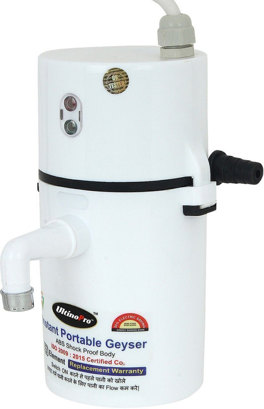 UltinoPro Water Geyser-07PN 1 L Instant Water Geyser(White)