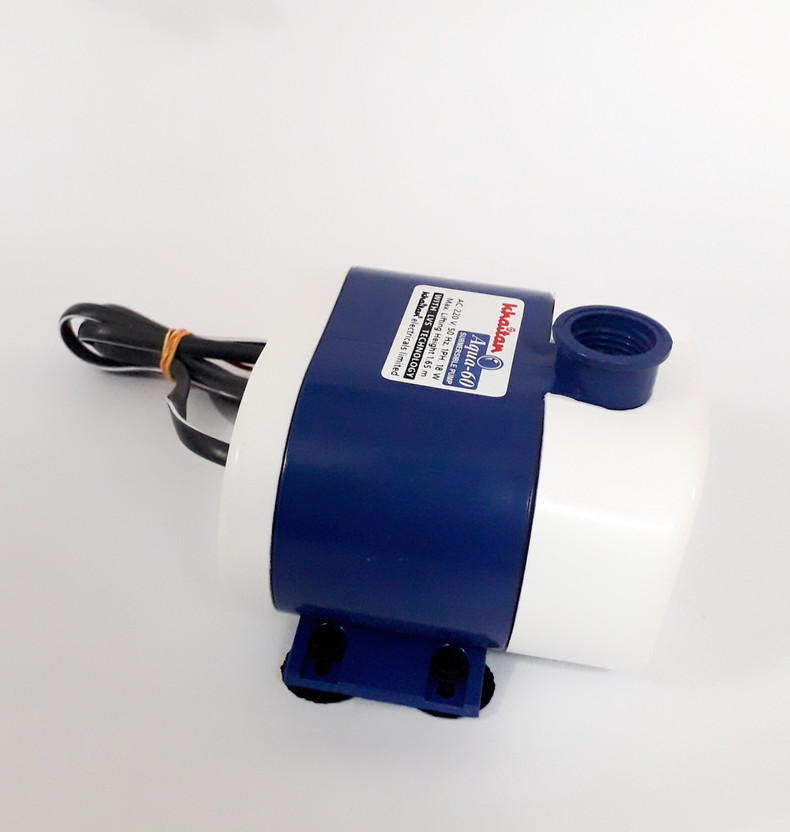Khaitan Aqua-60 Duty Submersible Pump for Desert Air Cooler, 18W, Submersible Water Pump(0.023 hp)