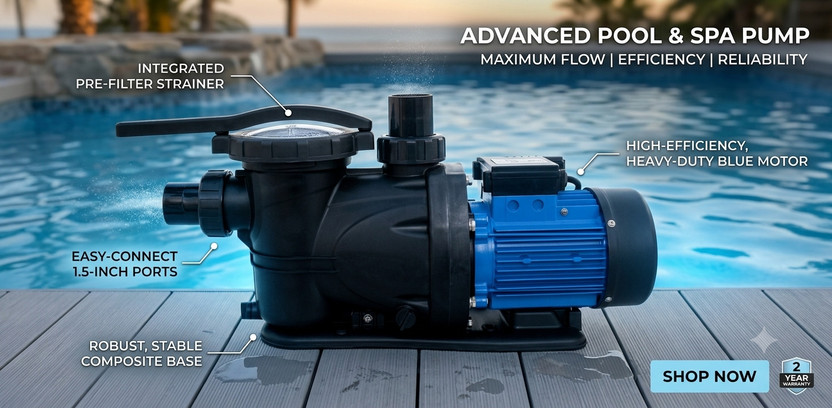 Amphibia India Swimming Pool 1 HP Pump Centrifugal Water Pump(1 hp)