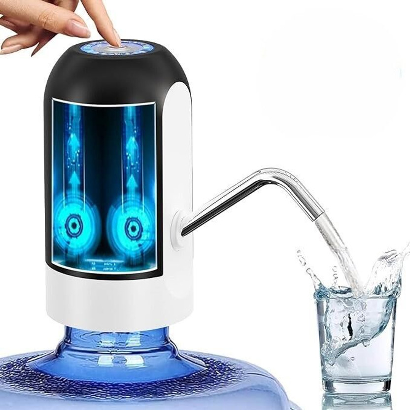 Sarchase Portable Automatic Water Pump for 20L Jar | USB Charging Submersible Water Pump(0 hp)