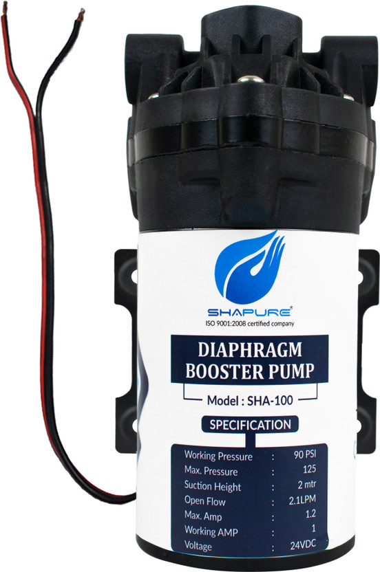 SHAPURE SHA 100 GPD - (2 Year Performance Warranty) Diaphragm Water Pump (1.2 HP) Diaphragm Water Pump(1 hp)