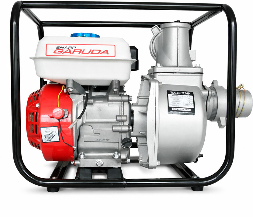 Sharp Garuda Water Pump 3inch - 196cc 4Stroke Petrol Engine Motor Pump|Agriculture Irrigation Centrifugal Water Pump(6.5 hp)