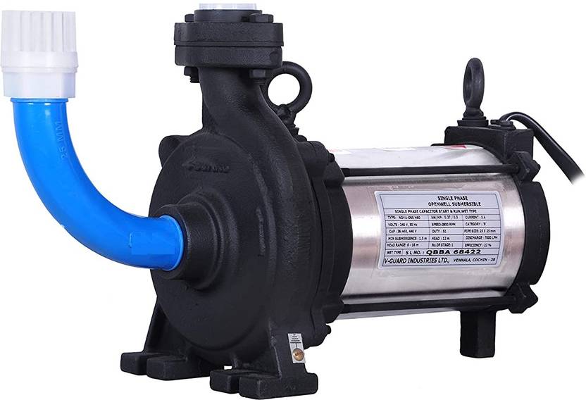 Varuna Single Phase 220V 0.5 HP Openwell Submersible Pump with Cable