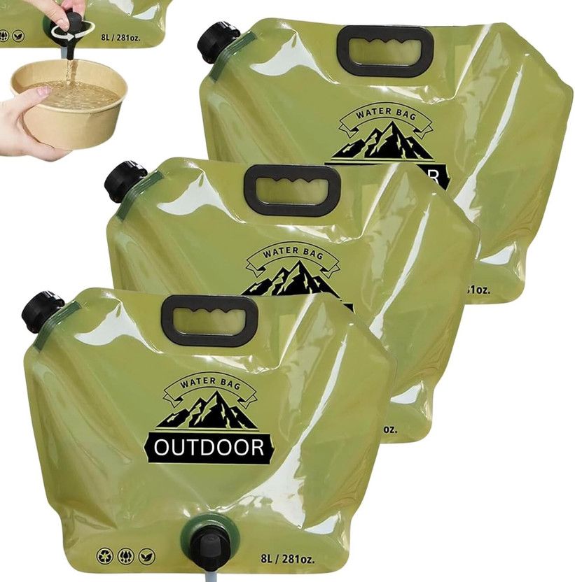 hunitihub 8 l Water Purifier Bottle(Green)