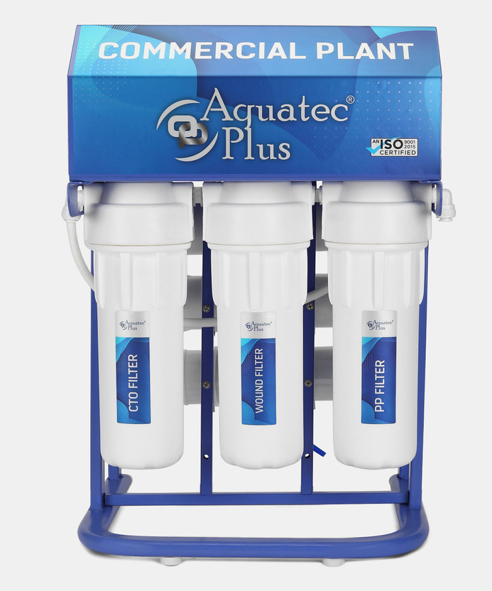Aquatec Plus 30 LPH Commercial  Water Purifier, 30 L RO Water Purifier(Blue)