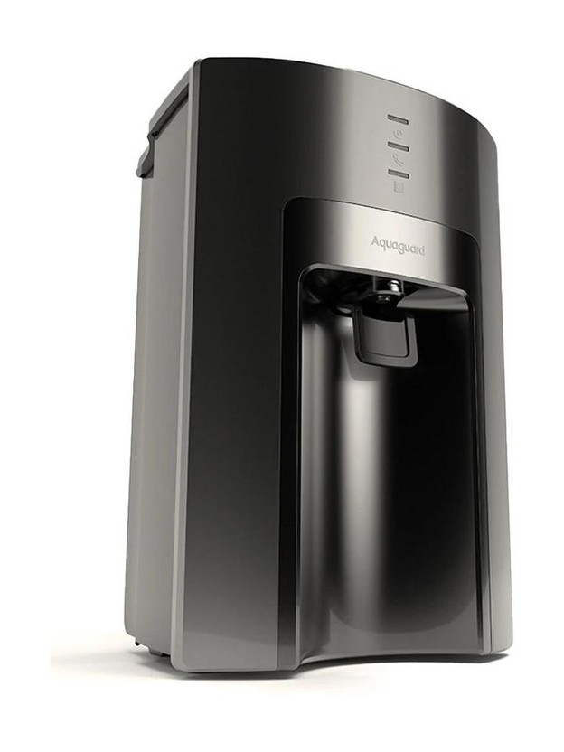 Aquaguard Sure Delight RO+UV 1X 6 L RO + UV Water Purifier | 5-Stage Purification | Suitable for all - Borewell, Tanker, Municipality Water(Dark Black)