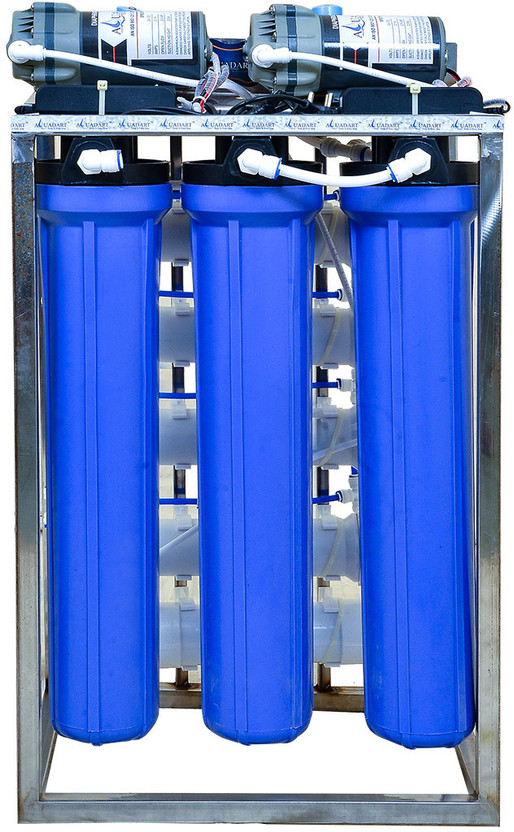 AquaDart 50 LPH Commercial Water Purifier Plant Stainless Steel With TDS Adjuster 50 L RO Water Purifier(Blue)
