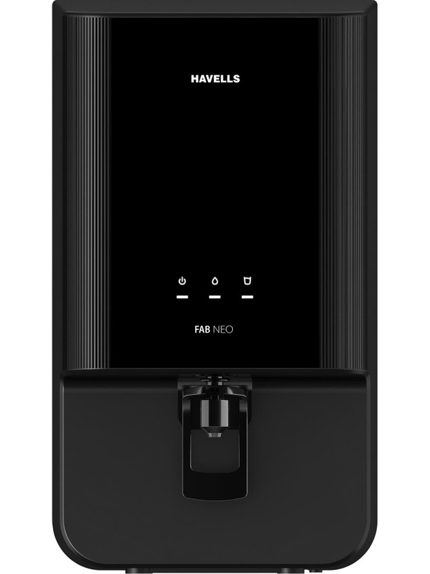 HAVELLS Fab Neo 7 L RO + UF Water Purifier Suitable for Borewell, Tanker & Municipal Water,1 Year Warranty(Black)