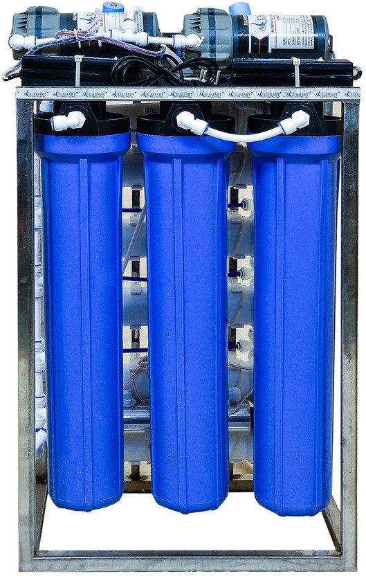 AquaDart AquaDart 100 LPH Commercial Ro Water Purifier Full Stainless Body With Auto shut Off 100 L RO Water Purifier(Blue) - Flipkart Deal