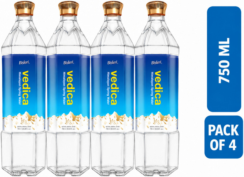 Bisleri GLS-VED-HIMALAYAN-SPRING-WATER Mineral Water(4 x 750 ml)