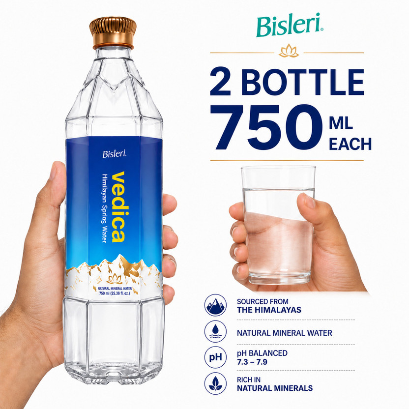 Bisleri HIMALAYAN WATER BISLERI Mineral Water(2 x 750 ml)