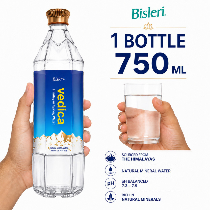 Bisleri HIMALAYAN- SPRING-BIS-VED Mineral Water(750 ml)