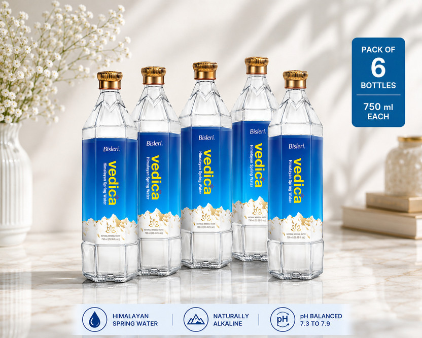 Bisleri PACK OF 6 MIERAL WATER Mineral Water(6 x 750 ml)