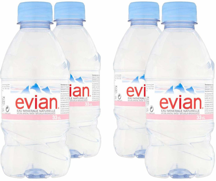 Evian Mineral Water(4 x 330 ml)