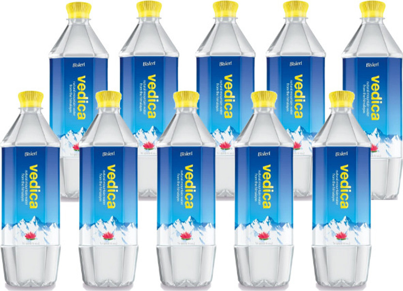 Bisleri Bisleri Bisleri Drinking Water - Vedica, 1L Bottle [Pack of 10] Mineral Water(10 x 100 ml) - Flipkart Deal