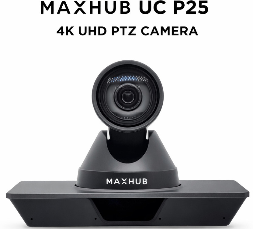 MAXHUB UC P25 8.9 MP HD  Webcam USB Connectivity(Black)