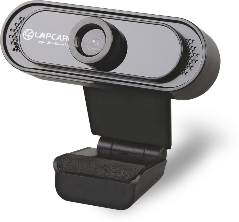 LAPCARE LWC-042 / 720P HD HD Webcam 720p, with Microphone, USB Connectivity(Black)