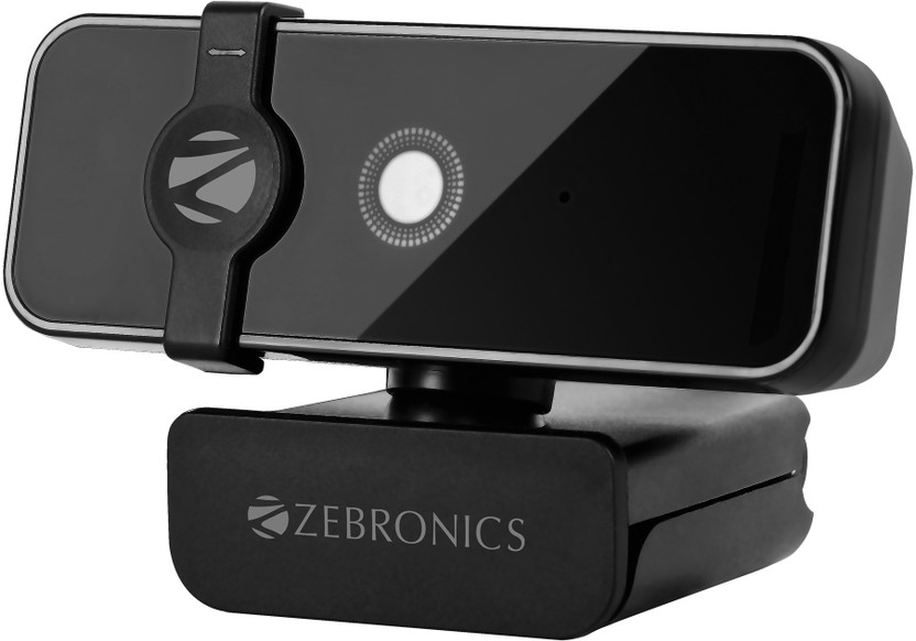 ZEBRONICS Zeb-sharp Pro 2048 MP HD  Webcam with Built-In Microphone USB Connectivity(Black)