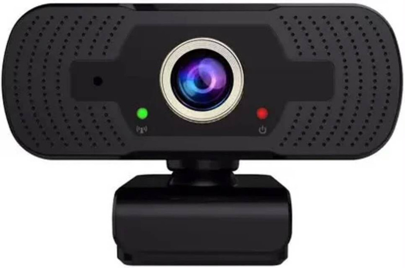 Vijay gupta & company W-C-001 HD Webcam 1080p, with Microphone, Night vision, USB Connectivity(Black)