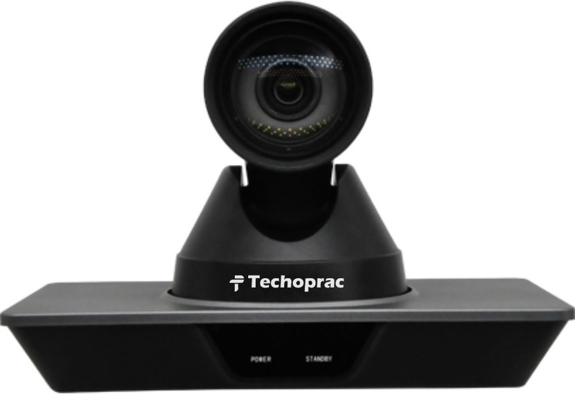Techoprac 4K-UKD01 8.51 MP HD  Webcam USB, Ethernet Connectivity(Black)