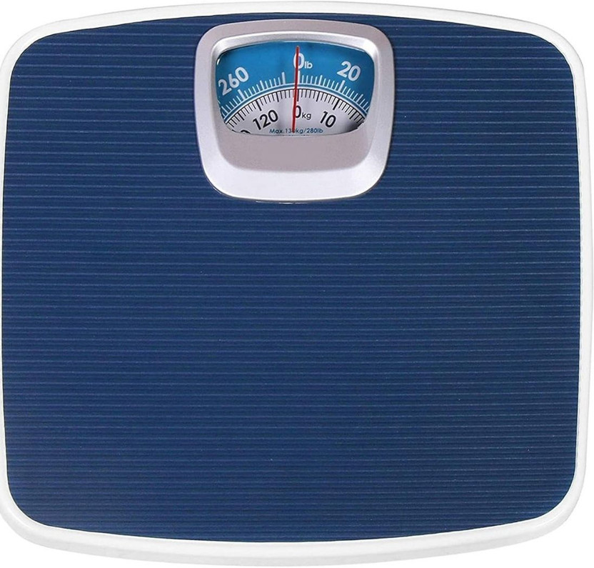 ACU-CHECK ACU-CHECK Analog 130kg Weight Machine for Human Body Weighing Scale(Blue) - Flipkart Deal