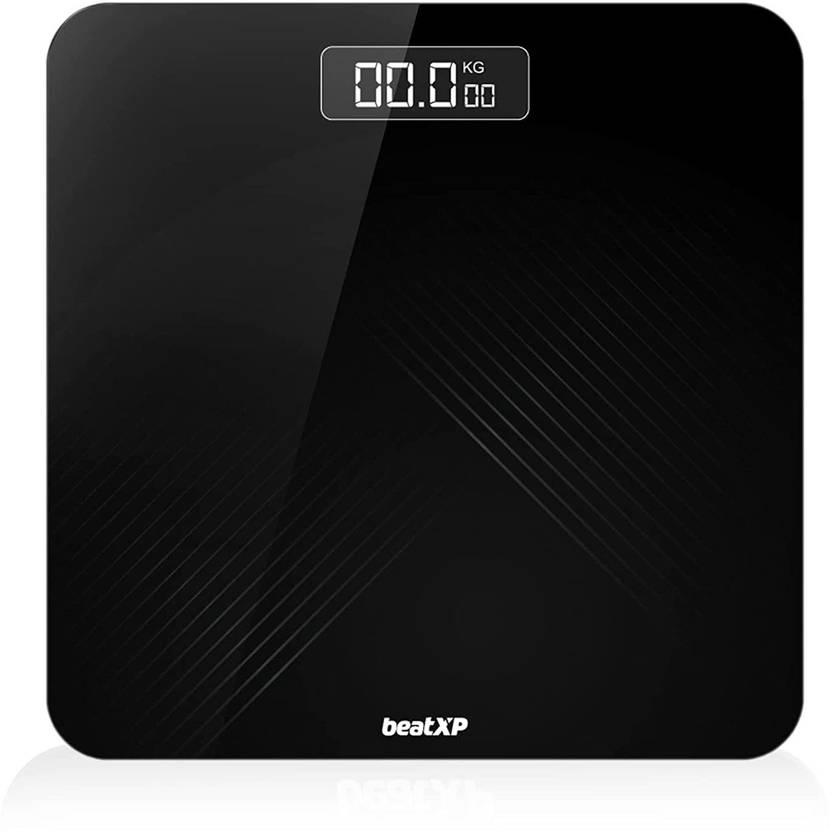 beatXP Gravity Elevate Weight Machine with 6mm Thick Tempered Glass for Human Body Weighing