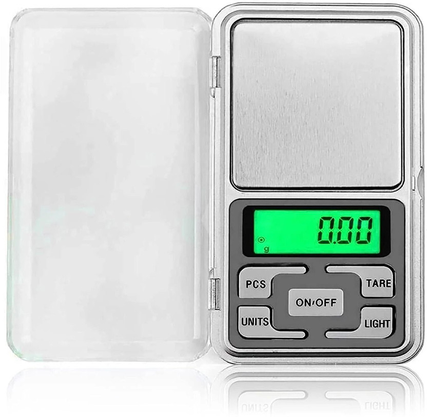 MCP Healthcare Electronic Digital Pocket Style Multi Measure Units Scale Weighing Scale(Silver)