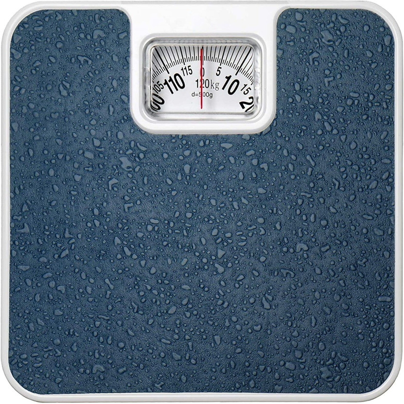 ACU-CHECK Analog Weight Machine, Weight machine for Human Body, Weighing Scale-Blue-120Kg Weighing Scale(Blue)