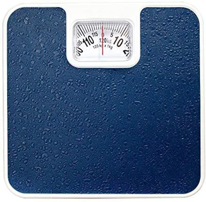 ACU-CHECK Analog Weight Machine Weight machine for Human Body Weighing Scale CAMRY 120Kg Weighing Scale(Blue, White)