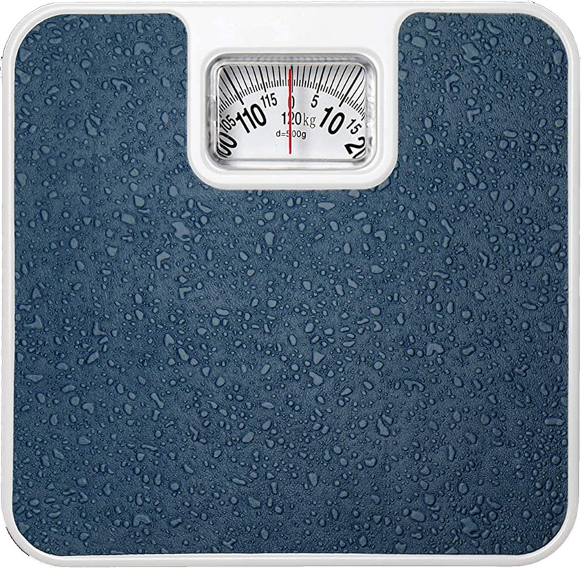 ACU-CHECK Analog Weight Machine Weight machine for Human Body Weighing Scale Upto 120Kg Weighing Scale(Blue)
